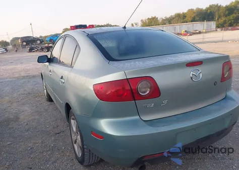 2004 Mazda Mazda3 I из США, поврежденный, VIN JM1BK12F541177427